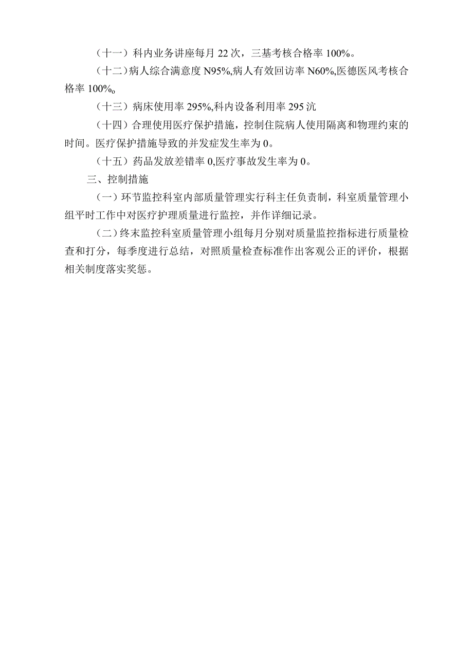 医院精神科质量与安全控制指标（标准版）.docx_第2页