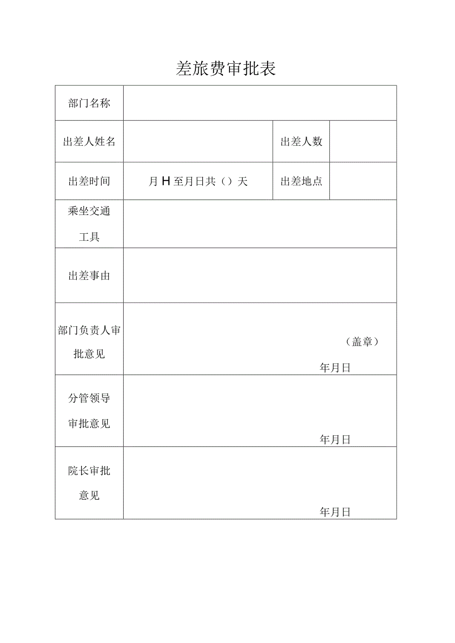 差旅费审批表.docx_第1页