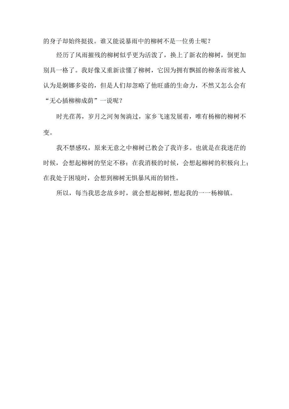 征文故乡的柳树.docx_第2页