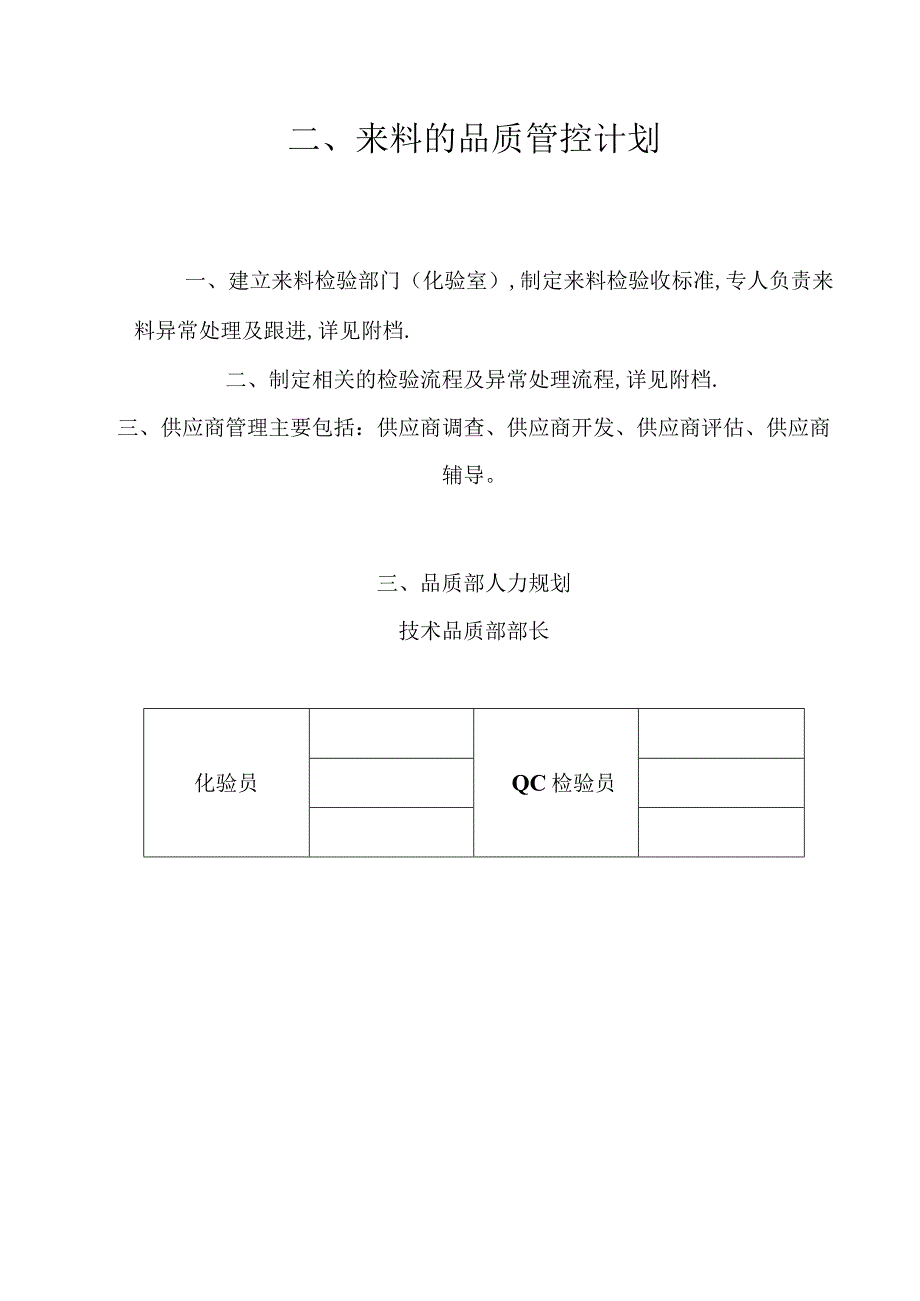 建立品质部的总体规划.docx_第2页