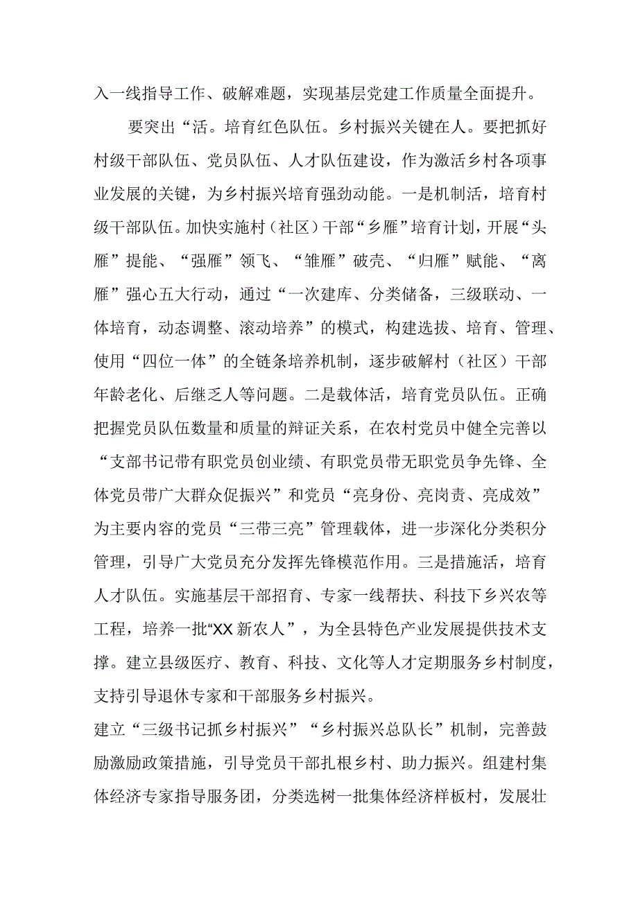 心得体会：抓实抓好基层党建倾力打造乡村振兴“红色引擎”.docx_第2页