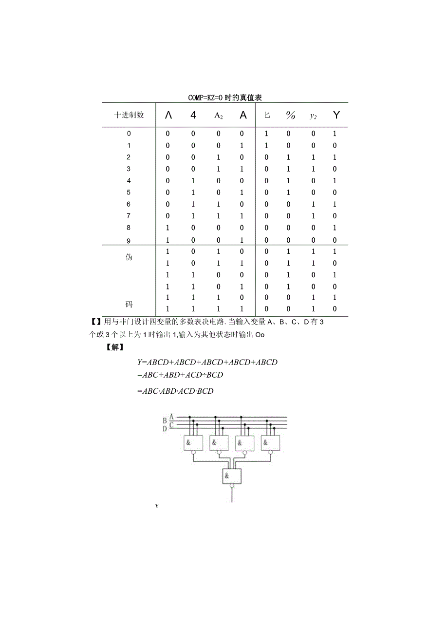 数字电子技术基础简明教程第三版余孟尝第三章－完成ok.docx_第3页