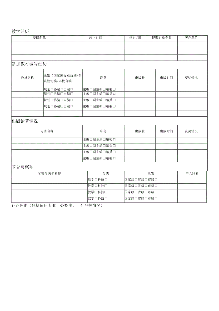 托育职业教育建议补充教材申报表.docx_第2页