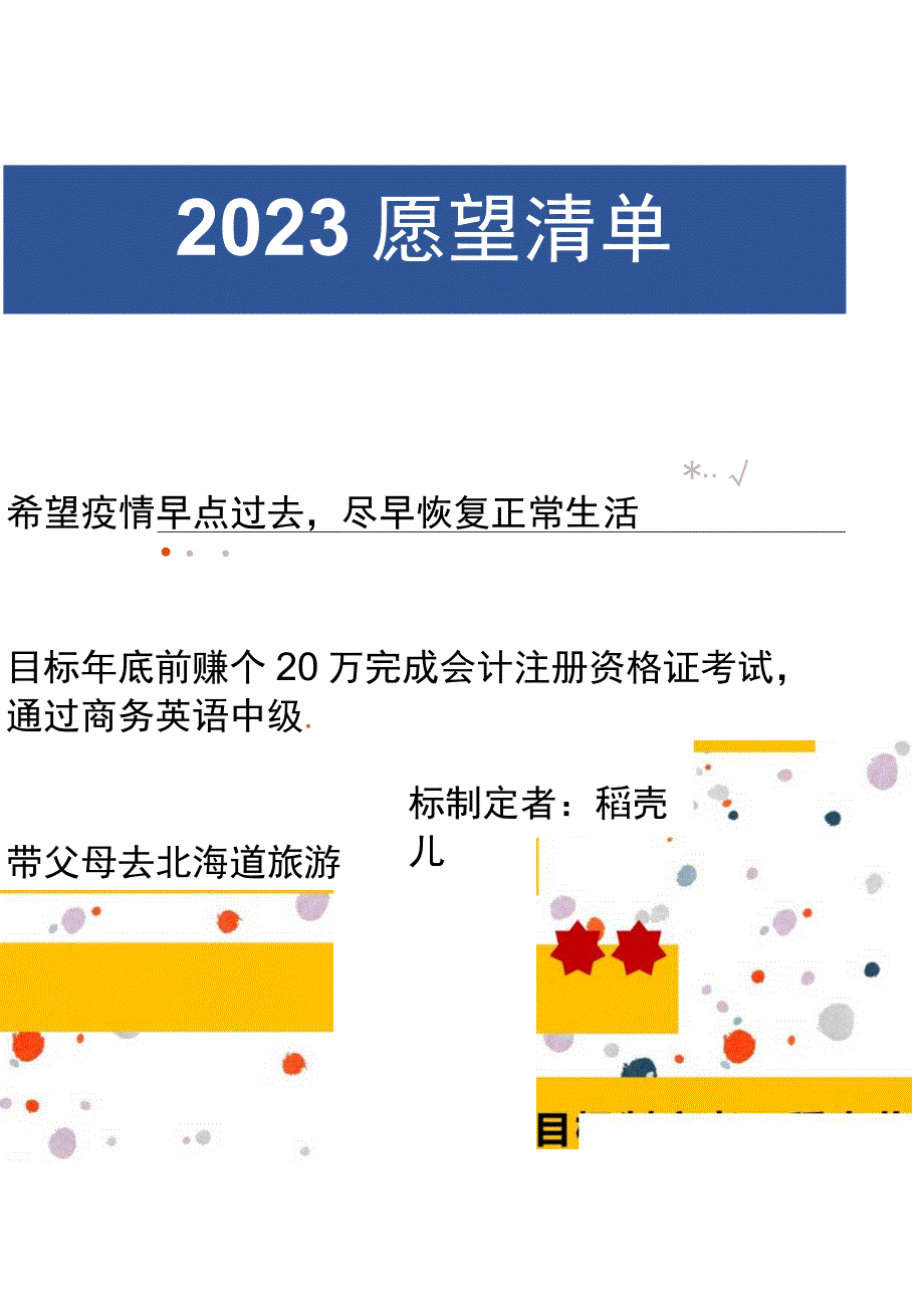 愿望清单-年度计划-生活目标.wps.docx_第1页