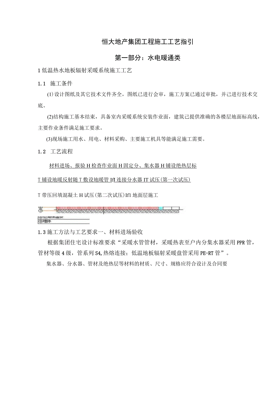 恒大地产集团工程施工工艺指引.docx_第1页