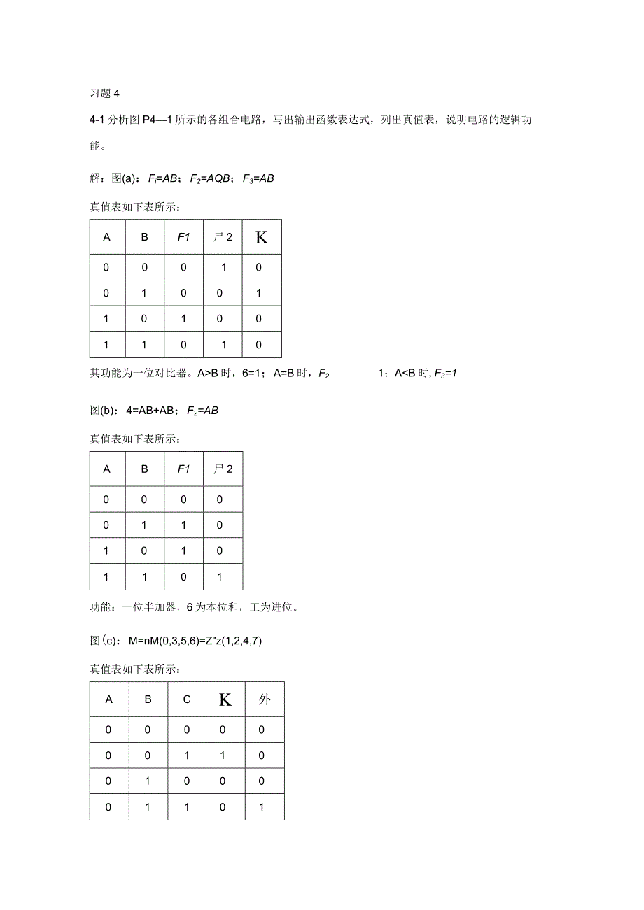 数字电子技术基础教材第四章答案.docx_第1页