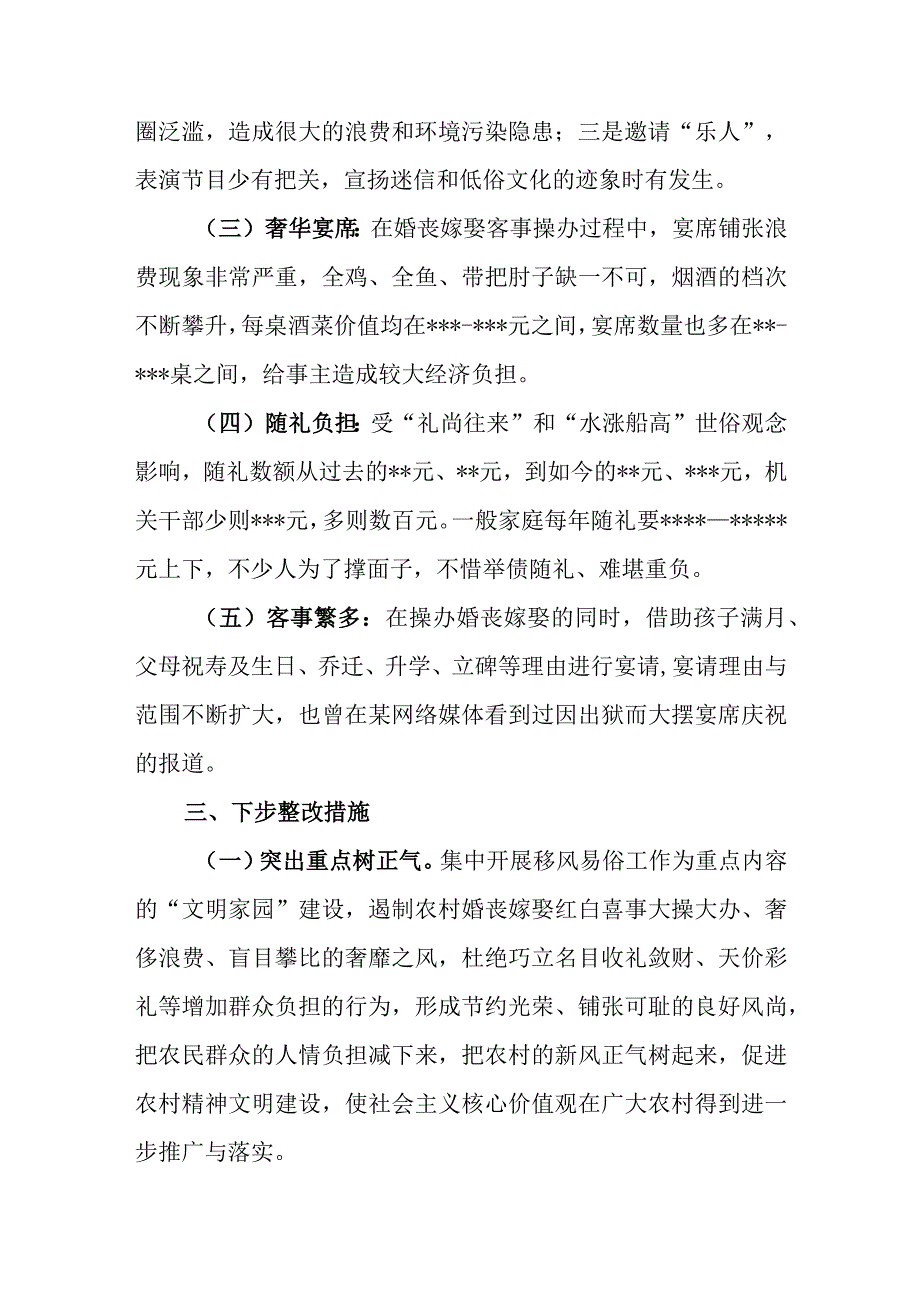 推进移风易俗树立文明乡风工作总结汇报材料.docx_第3页