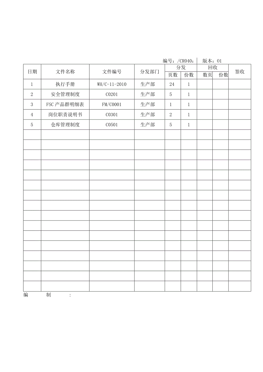 文件分发签收记录表.docx_第2页