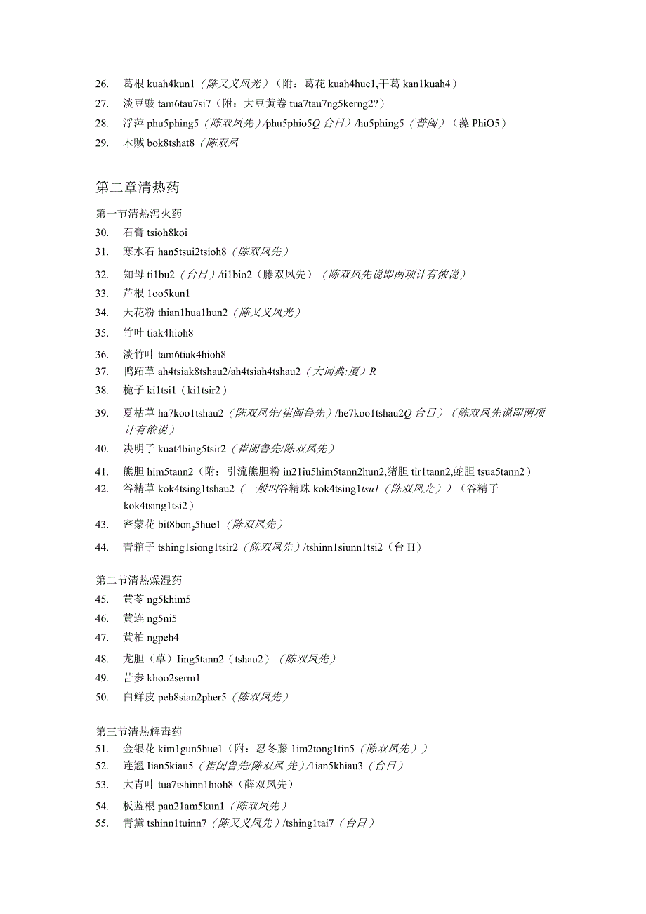 最新版中药名整理.docx_第2页