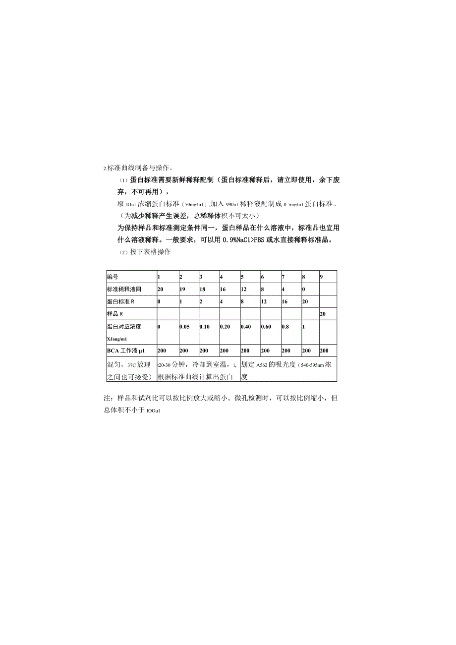 新版BCA蛋白质定量试剂盒doc.docx_第1页