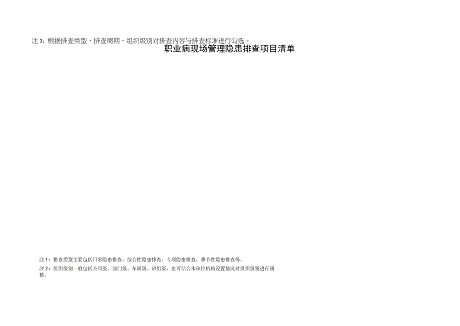 机械配件厂双体系之现场管理隐患排查项目清单.docx_第2页