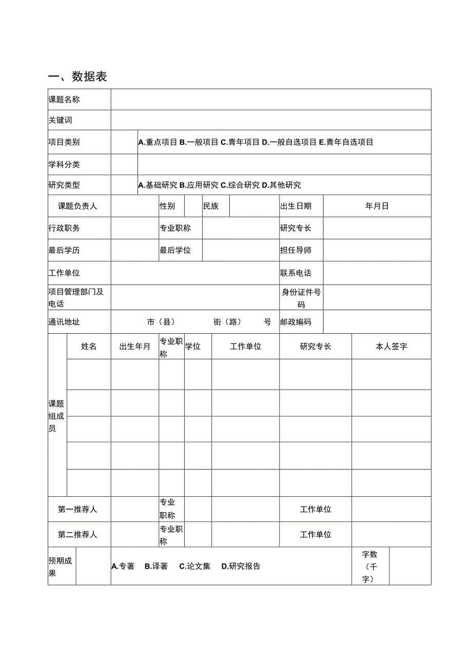 河北省社会科学基金项目申请书【模板】.docx_第3页