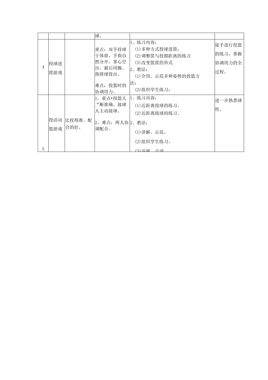 水平一二年级体育篮球原地拍球 教学设计及教案附单元教学计划.docx_第3页