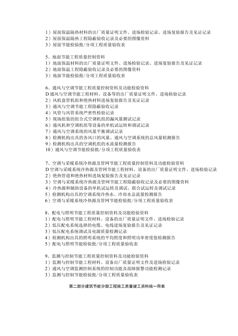 海南省建筑节能分部工程施工质量竣工资料目录及统一用表.docx_第3页