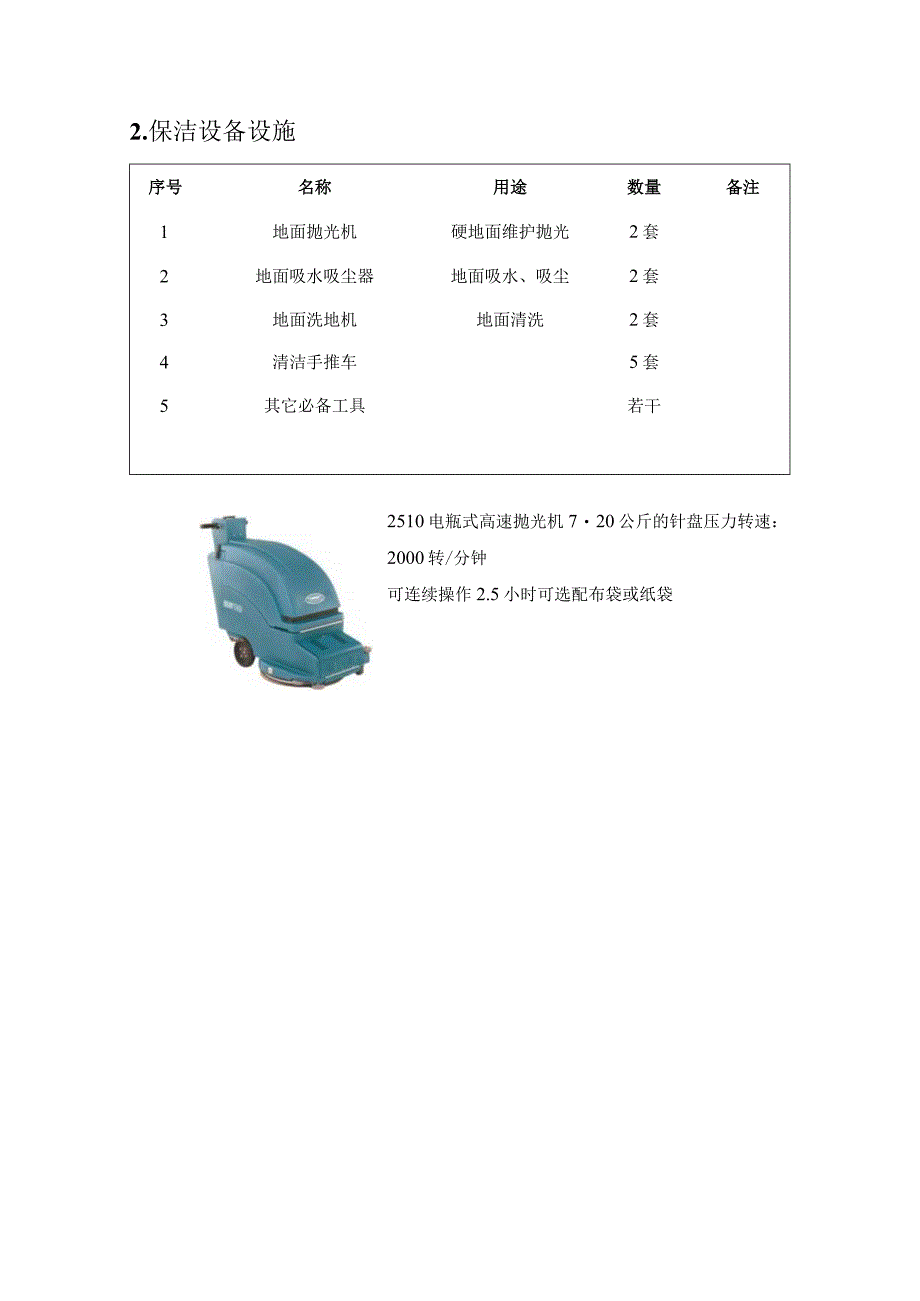 沿街商铺及农贸市场管理的设备设施配备方案.docx_第2页