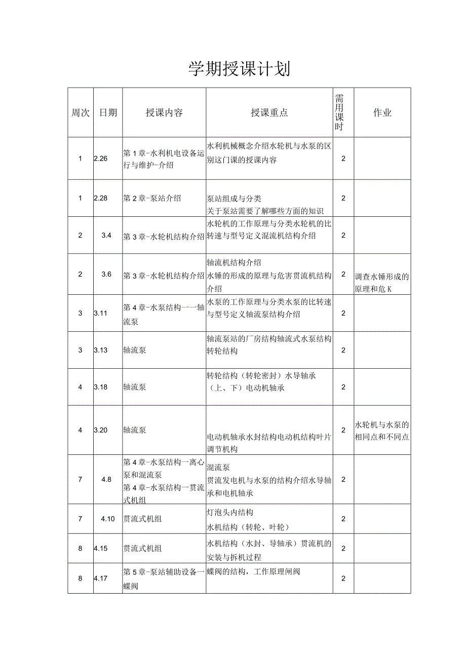 浙江同济科技职业学院学期授课计划.docx_第3页