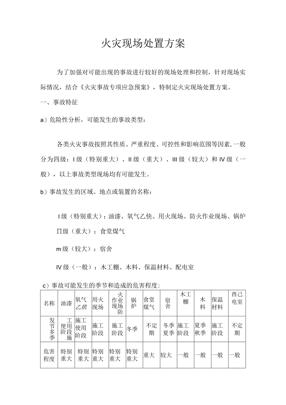 火灾现场处置方案.docx_第1页