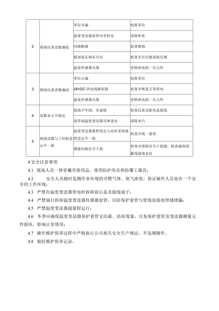 温度变送器维护保养规程.docx_第3页