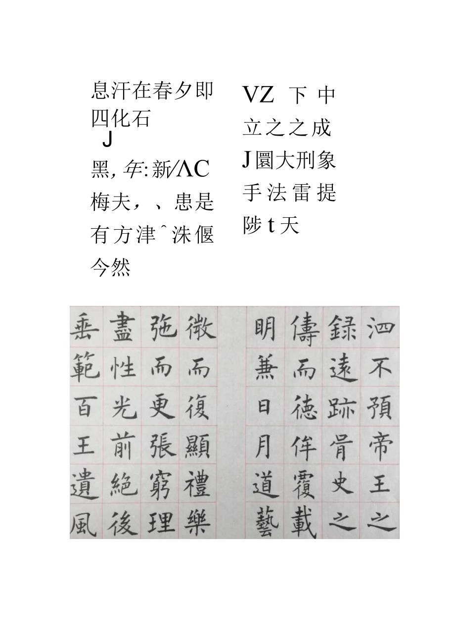 滕连栋《临帖——孔子庙堂碑》.docx_第3页