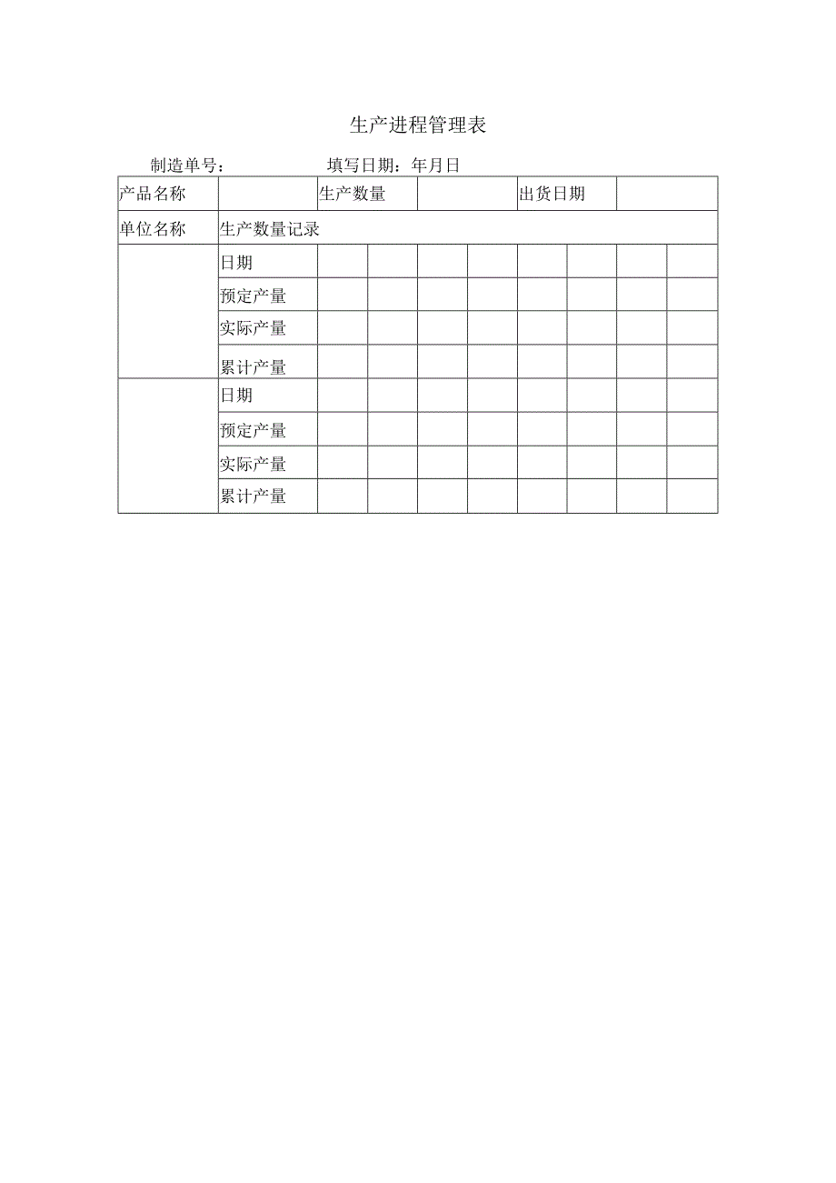 生产进程管理表.docx_第1页