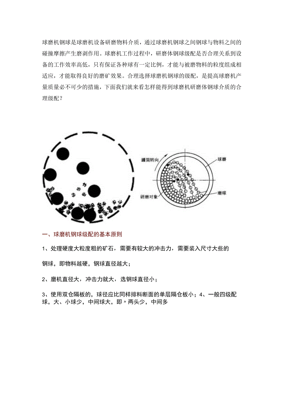 球磨机怎么加钢球才合适、钢球如何配置？.docx_第1页