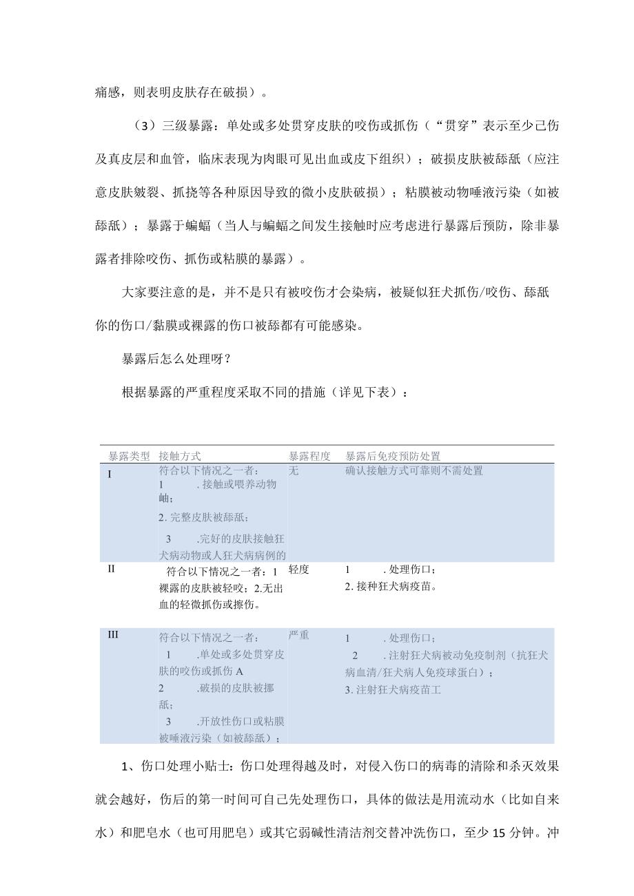 狂犬病相关知识及暴露后处理方法.docx_第2页