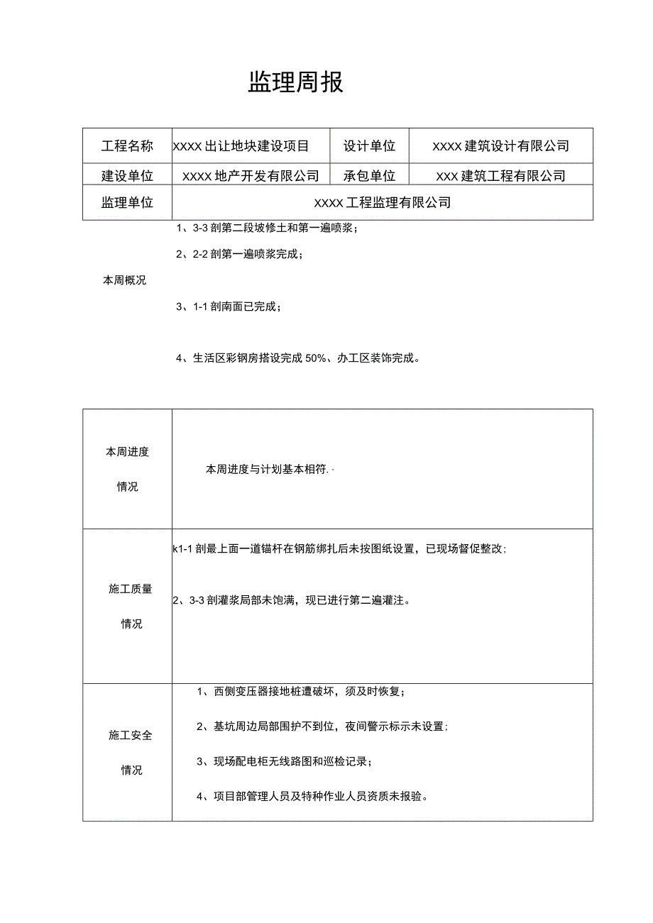 监理周报范文.docx_第2页