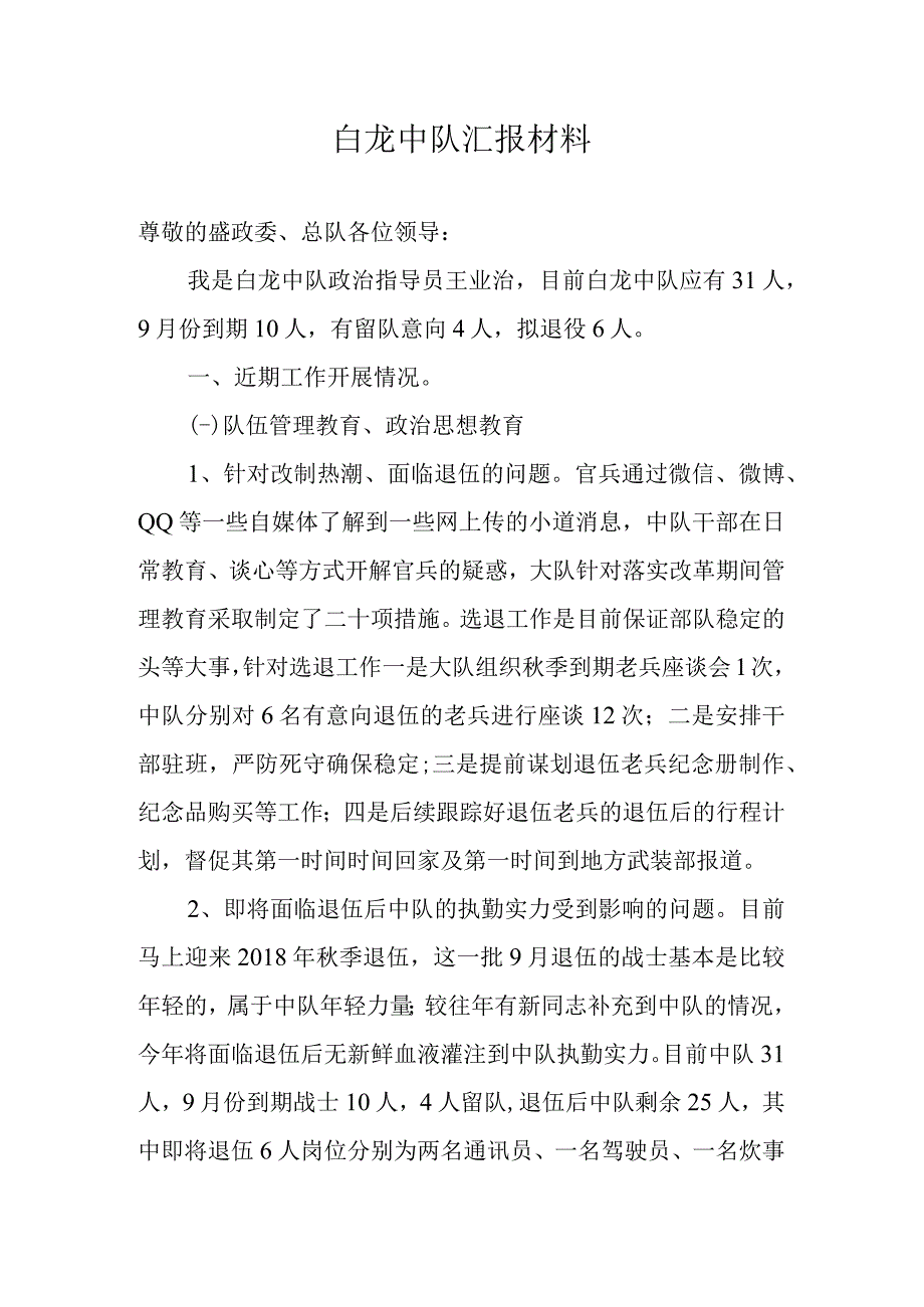 白龙中队汇报材料1.docx_第1页