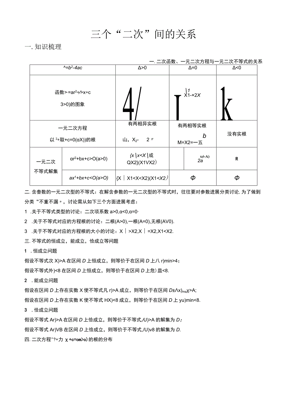 知识梳理：三个二次间的关系（例题解答).docx_第1页