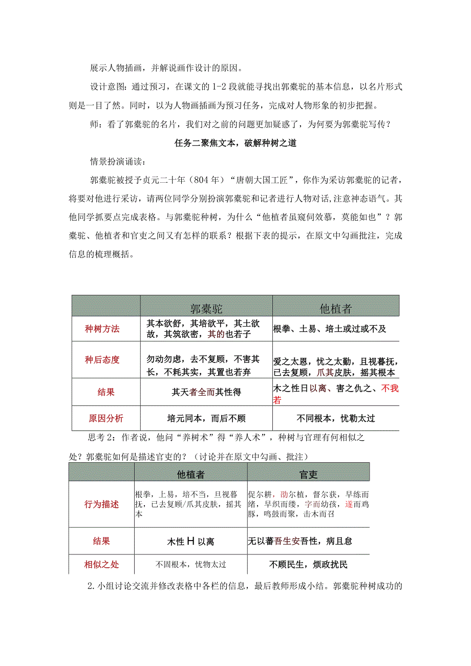 种树郭橐驼传教学案例公开课.docx_第3页