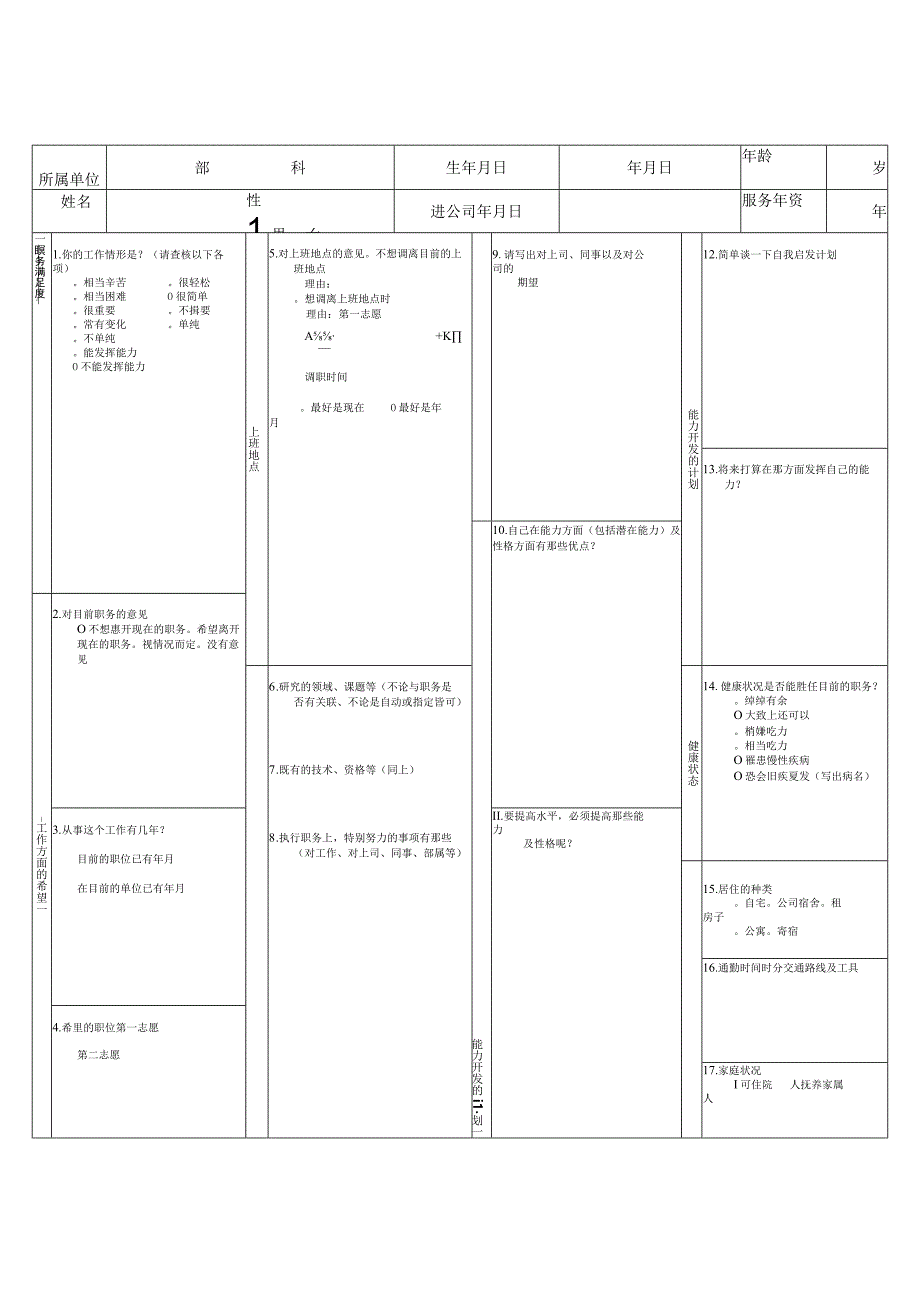 精选公司员工自我鉴定表三篇word版可修改.docx_第3页