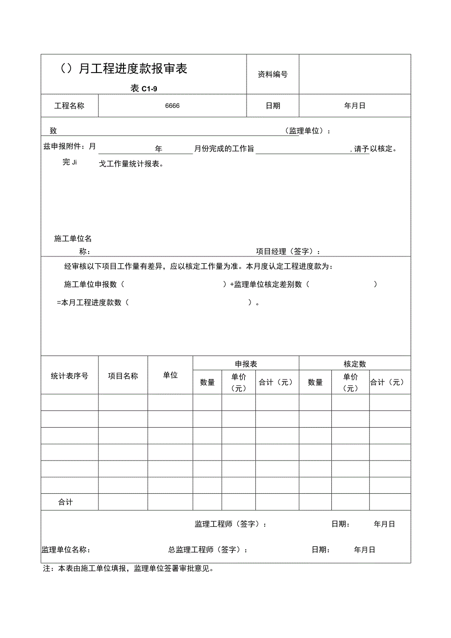 管理建设工程现场施工单位常用报表工程资料表格大全资料表格模板.docx_第2页