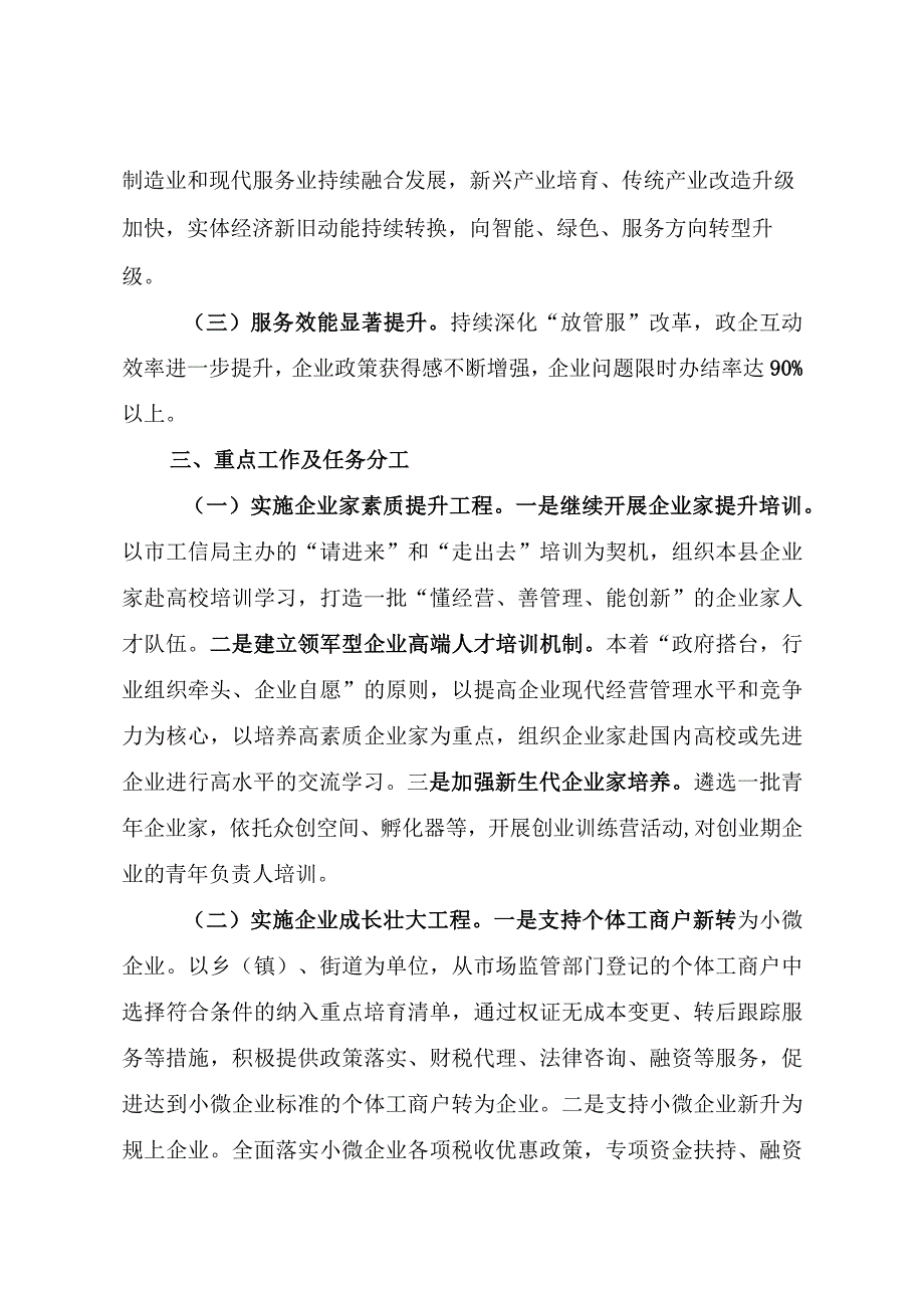 县企业服务工作实施方案.docx_第2页