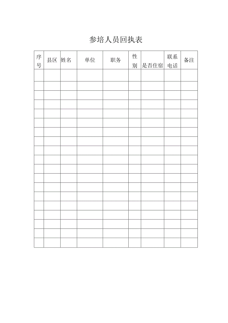 参培人员回执表.docx_第1页