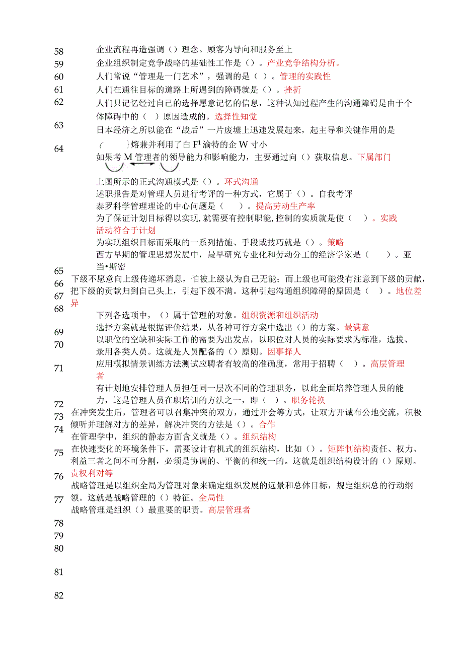 国家开放大学21秋季《现代管理原理》期末考试复习资料最新版试卷号：1288.docx_第3页