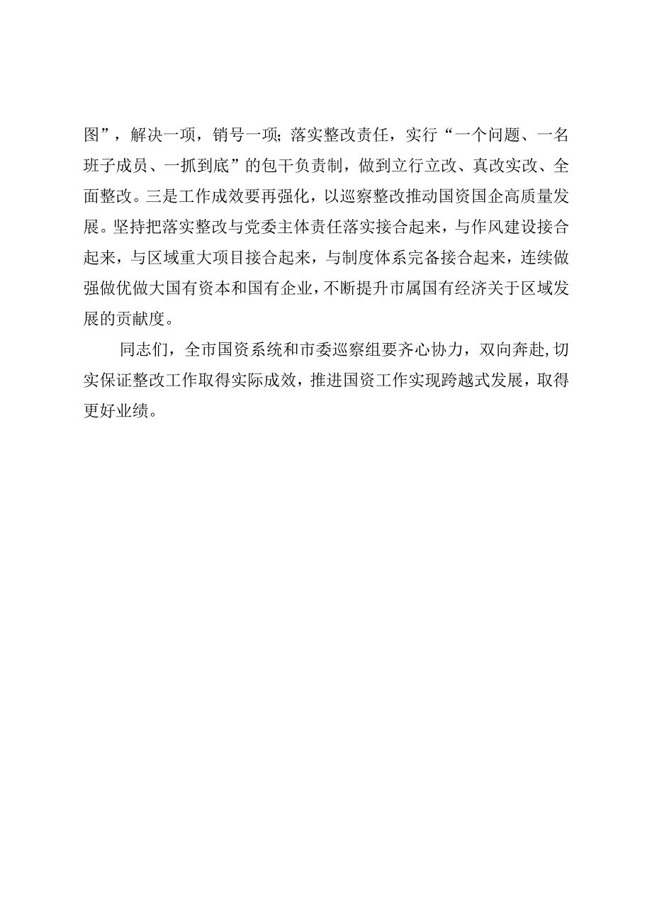 在市国资系统巡察整改工作专题会议上的讲话.docx_第3页