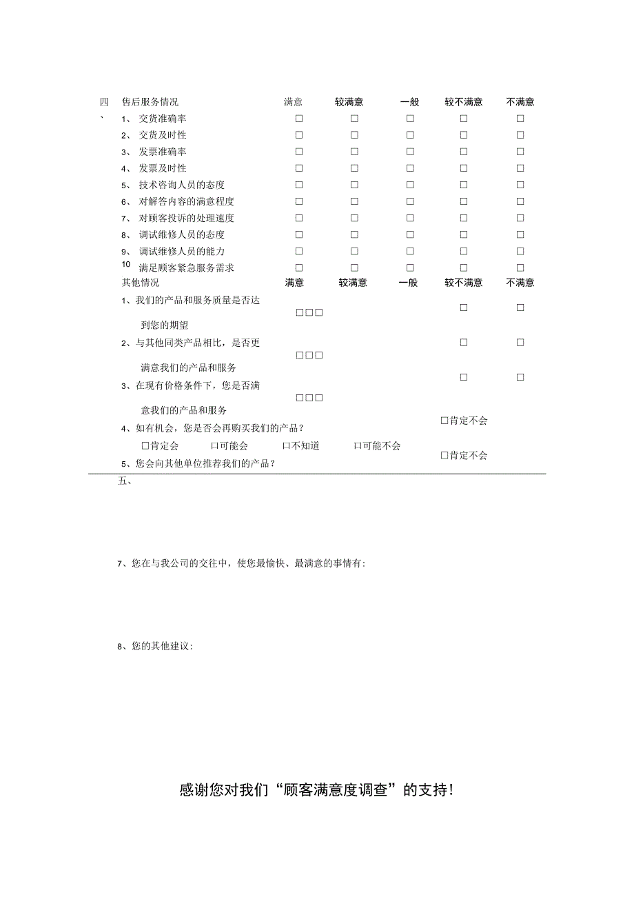 客户满意度调查问卷.docx_第2页