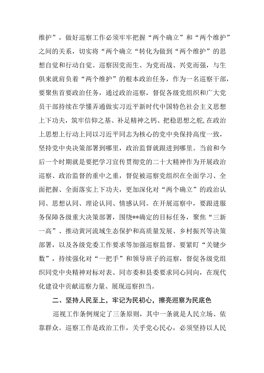 在纪检监察干部队伍教育整顿研讨交流会上的发言稿与阶段性总结范文三篇.docx_第2页