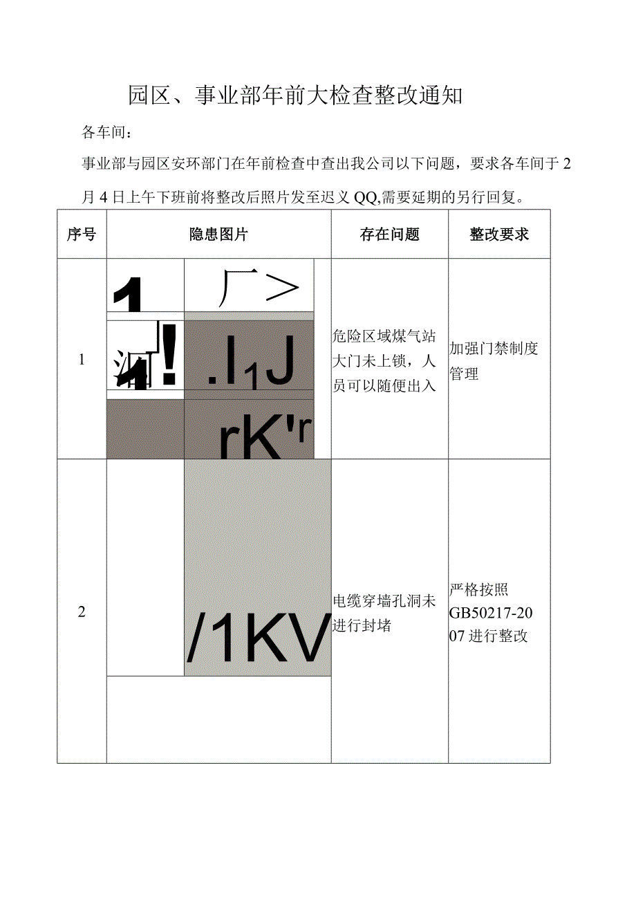 安全检查整改通知.docx_第1页