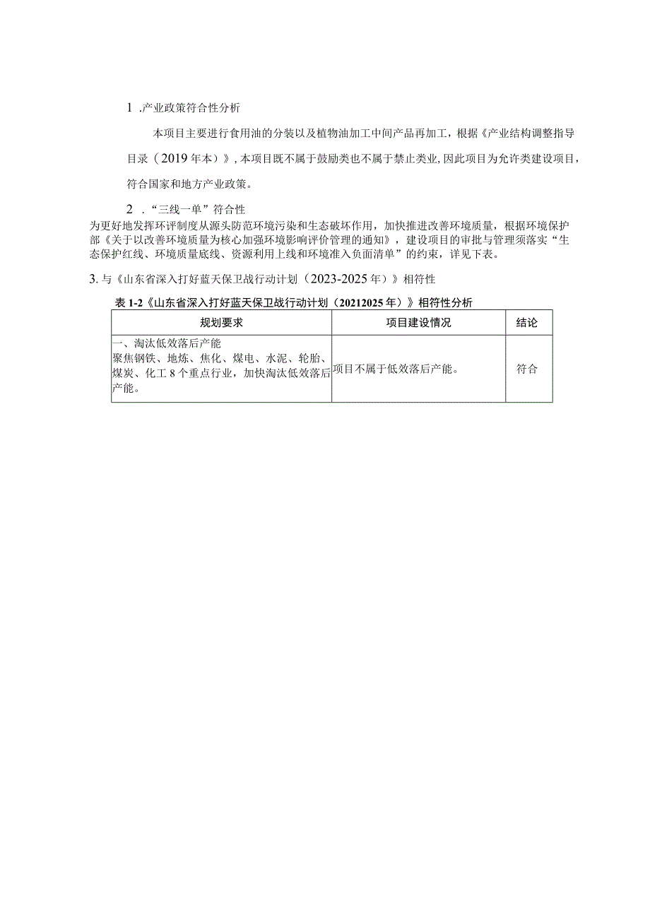 年产3000吨高端食用油生产线改造项目环评报告表.docx_第2页