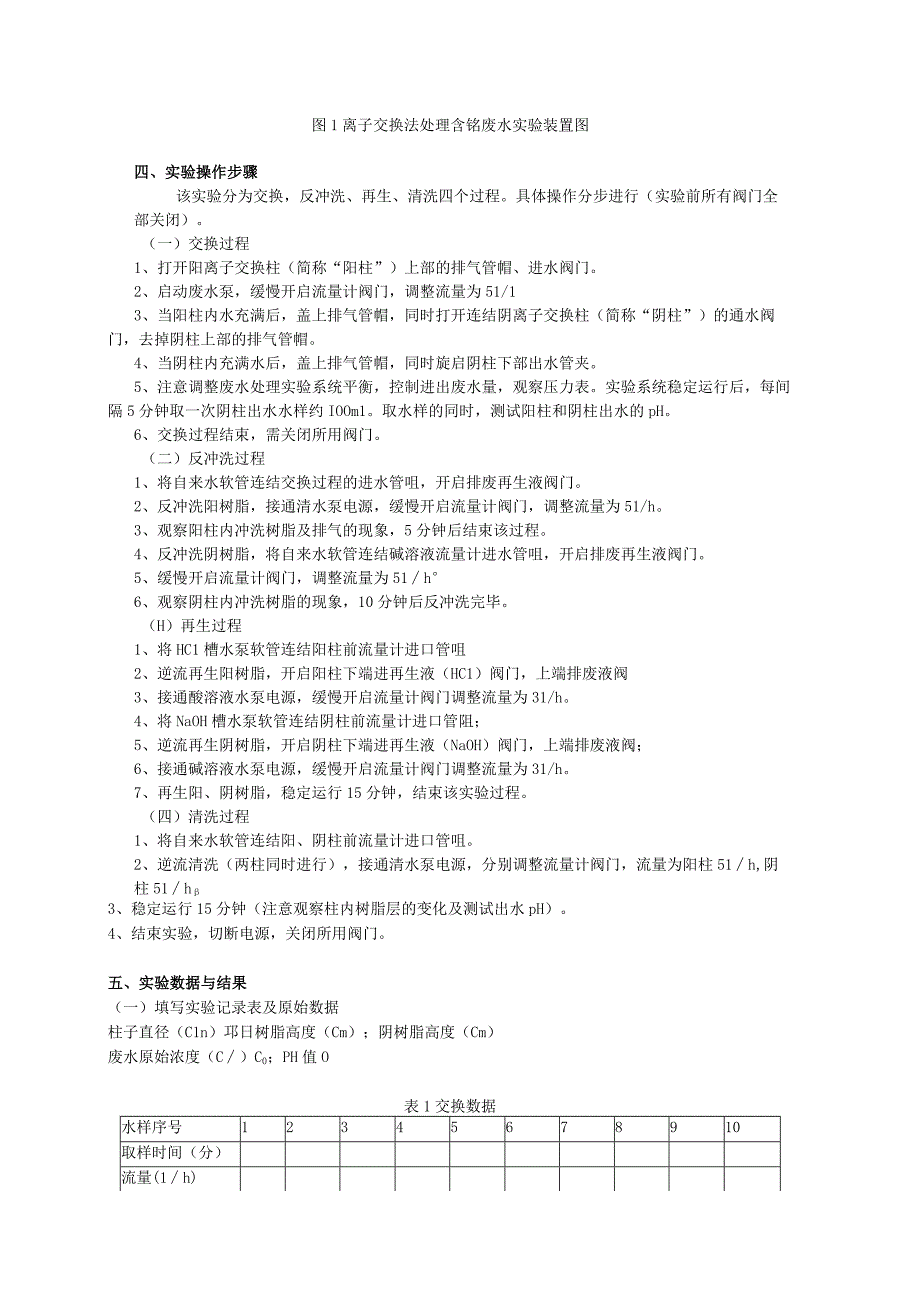 成信工水污染控制工程实验指导05离子交换法处理含铬废水.docx_第2页