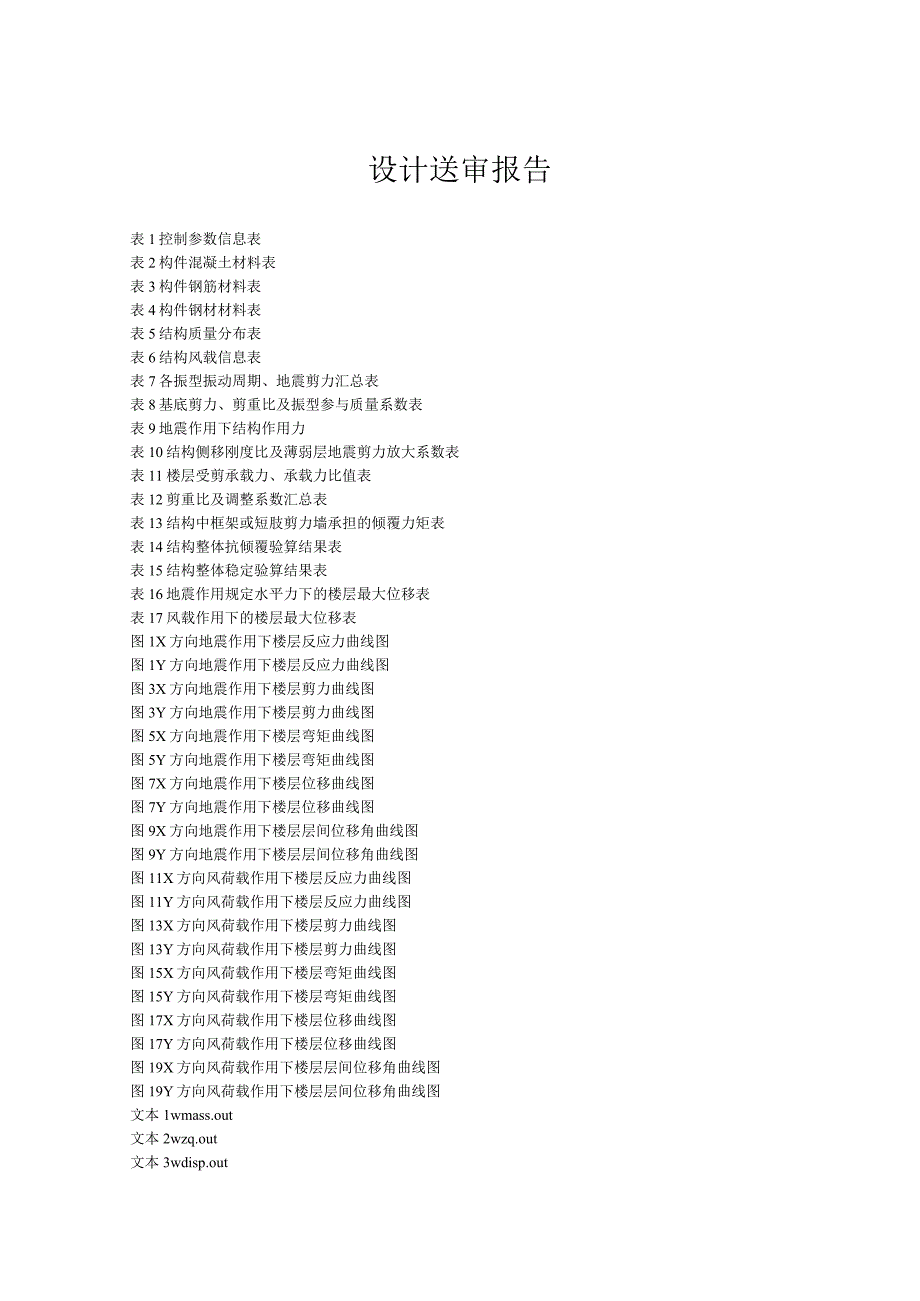 建筑结构设计送审报告.docx_第1页