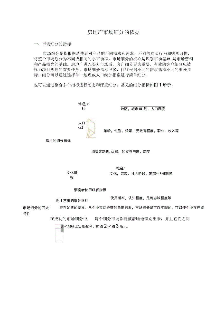 房地产市场细分的依据.docx_第1页