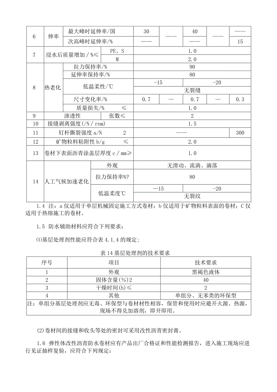 弹性体改性沥青防水卷材施工工艺与规程.docx_第3页