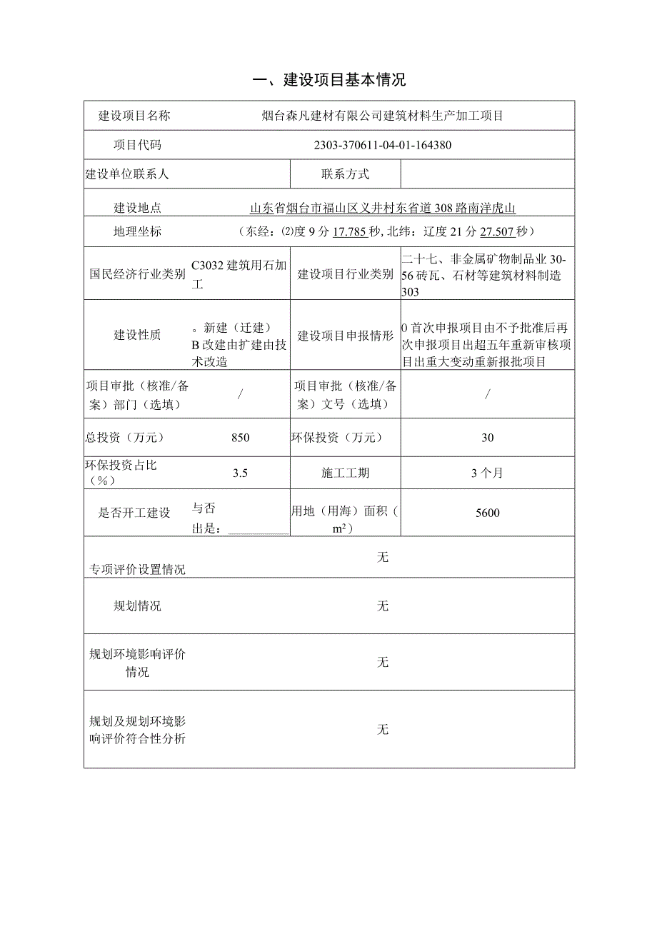 建筑材料生产加工年产石灰岩石子760000 吨花岗岩石子 580000吨项目环评报告表.docx_第2页