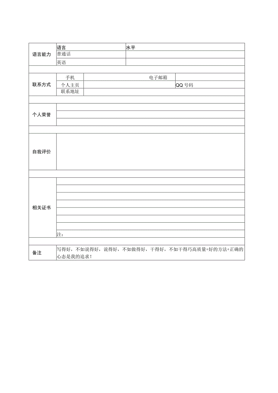 求职简历多份.docx_第3页