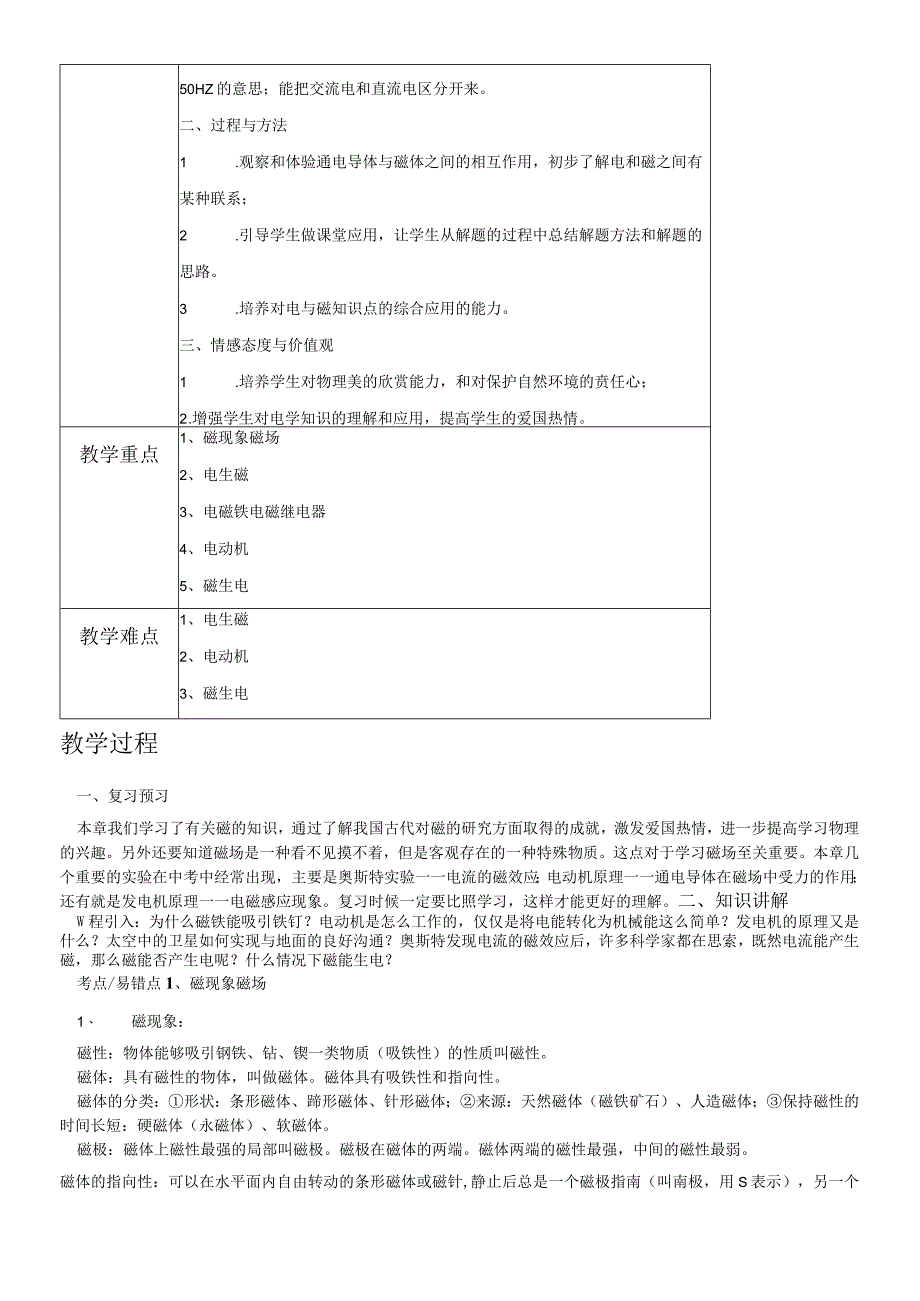 第二十章电与磁复习教案.docx_第2页