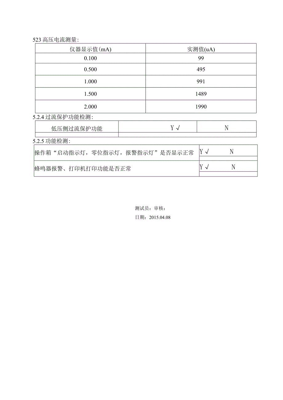 绝缘子芯棒泄露电流试验装置检验报告.docx_第3页