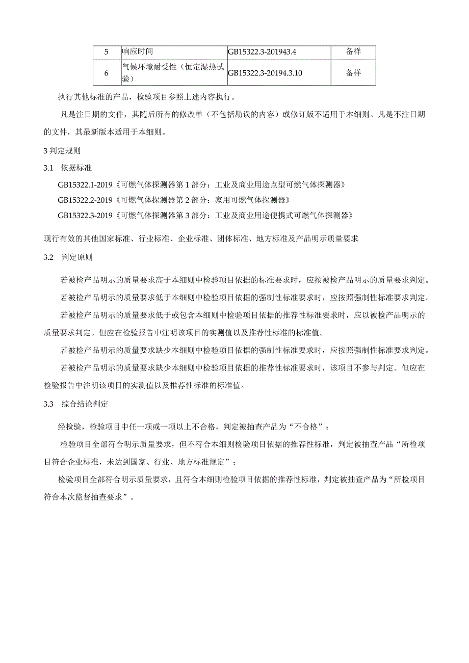 瑞安市可燃气体探测器产品质量监督抽查实施细则2023年版.docx_第2页