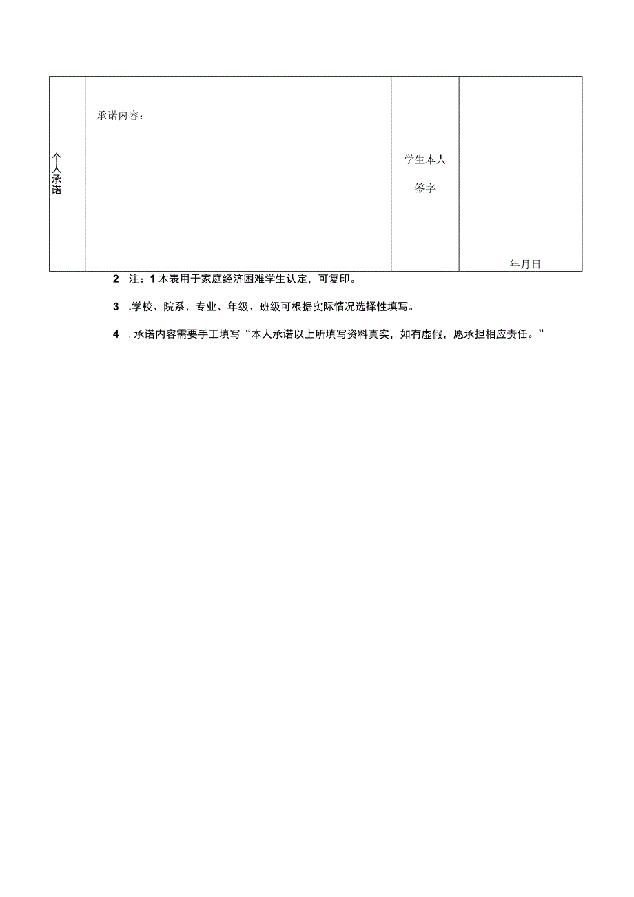 湖北经济学院法商学院家庭经济困难学生资助申请认定表.docx_第2页